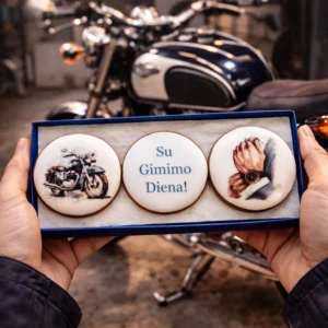 Rinkinukas "Su gimimo diena - motociklas"