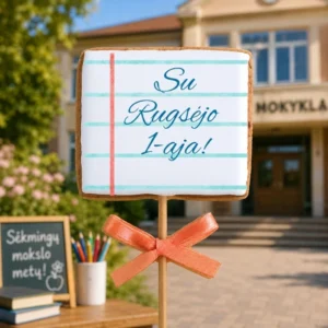Mokyklinis sąsiuvinis "Labas, mokykla!", 1 vnt.